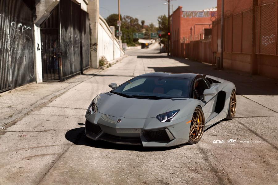 Lamborghini Aventador LP700-4 Roadster on ADV.1 Wheels (ADV05 Track Spec CS) '2016